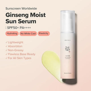 Ginseng Moist Sun Serum SPF 50+ PA++++