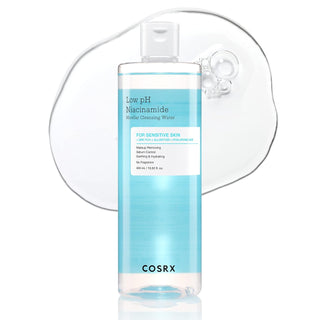 Eau micellaire nettoyante à la niacinamide à faible pH