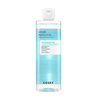 Eau micellaire nettoyante à la niacinamide à faible pH